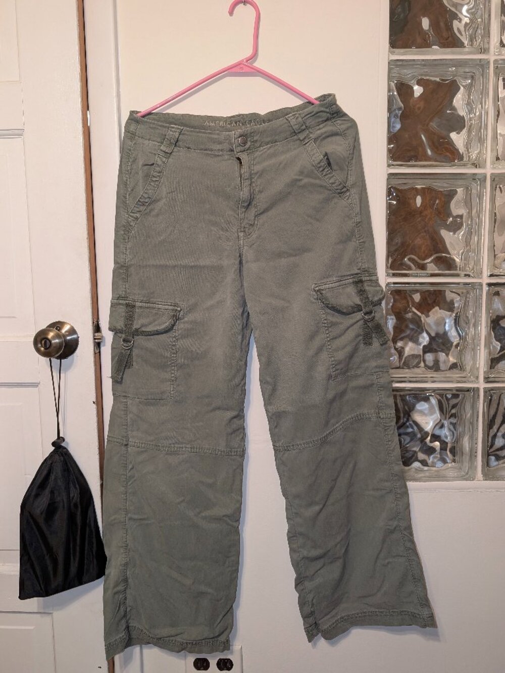 High rise baggy cargo pants - American Eagle